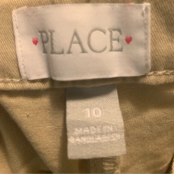 Children’s Place Khaki Pants Dress School Uniform Business Casual Girls Size 10 - Picture 3 of 4